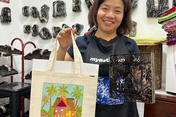 Batik Bag Painting Workshop by myBatik - The wax-resist process, step-by-step (and why it matters)