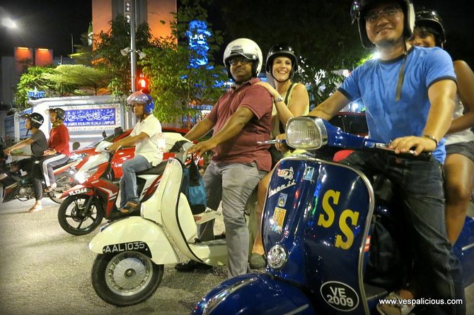 Cooler Lumpur by Night - Riding Tips: how the crew keeps the Vespa experience comfortable