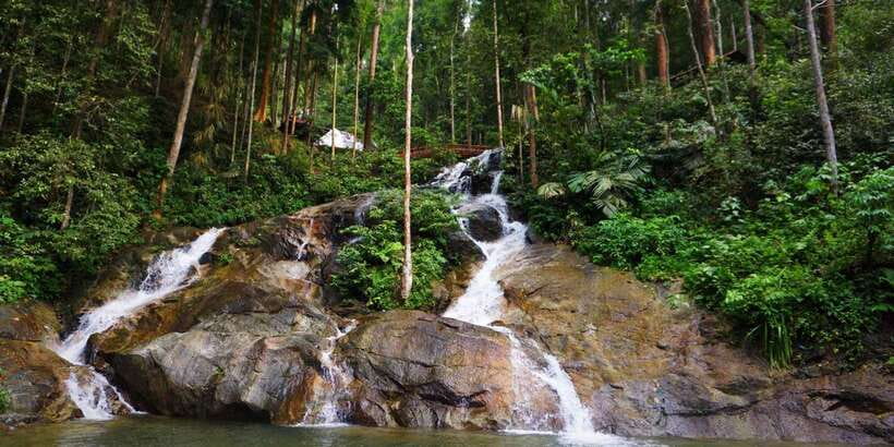 Kuala Lumpur: Batu Caves, Ramayana Caves & Kanching Falls - Kanching Falls: seven tiers, rainforest shade, and how far to hike