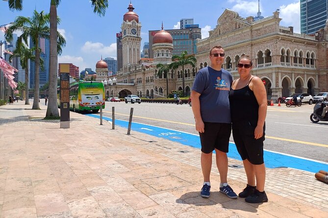 Kuala Lumpur City Tour - Half Day - Old KL Railway Station and Sultan Abdul Samad area: photo belt before the skyline
