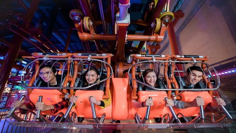 Malaysia: Genting Skytropolis Indoor Theme Park Ticket - The ride lineup: Spin Crazy, Sky Towers, and the big family hits