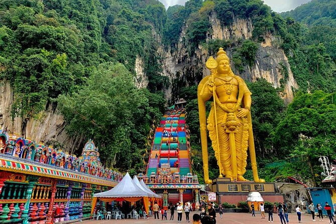 Private Batu Caves & Petronas Twin Tower Tickets With Lunch <em>26</em> – Key things I’d watch for on this Kuala Lumpur private day’ /></p>
<ul>
<li><strong>Private setup with pickup</strong>: you travel in an air-conditioned vehicle, and it’s only your group.</li>
<li><strong>Petronas tickets included</strong>, with a <strong>KL Tower replacement</strong> if Petronas tickets aren’t available at the last minute.</li>
<li><strong>Batu Caves climbs are real</strong>: plan around the <strong>272 steps</strong> and wear good walking shoes.</li>
<li><strong>Culture stops that match your time</strong>: a quick batik-making visit plus a Royal Selangor pewter center stop.</li>
<li><strong>Lunch is built in</strong> at Central Market, so you don’t waste time searching.</li>
<li><strong>Mobile tickets</strong> make it easier to enter at timed attractions.</li>
</ul>
<h2 id="the-value-why-140-feels-reasonable-for-5-6-hours">The value: why $140 feels reasonable for 5–6 hours</h2>
<p>26</em> – The value: why $140 feels reasonable for 5–6 hours’ /><br />
At <strong>$140 per person</strong>, you’re paying for more than two big landmarks. You’re also paying for a driver and air-conditioned vehicle, confirmed access through <strong>Petronas tickets</strong> (or the KL Tower swap), and “all fees and taxes” coverage. In practice, that matters because Kuala Lumpur’s best views often depend on timed entry. If you have to scramble for tickets yourself, the cost goes up fast in time, stress, and possibly rebooking.</p>
<p><p>This price also buys you a tight, sensible flow. The day is long enough to do Batu Caves properly and still see the Petronas Twin Towers, but it stays short enough that you’re not stuck in transit all day. That pacing is one of the biggest reasons this type of private tour works for first-timers: you see the headline sights without losing an entire day.</p>
</p>
<p><p>Small note on comfort: bottled water is <strong>not included</strong>, so factor that into your budget or plan to buy a bottle before you start climbing.</p>
</p>
<div class="twil" style="margin: 20px 0; padding: 15px 0;"><p>The 272 steps again, taken a different way</p><ul style="margin: 10px 0; padding: 0; list-style: none; display: grid; grid-template-columns: repeat(auto-fill, minmax(250px, 1fr)); gap: 14px;"><li style="border: 1px solid #e5e5e5; border-radius: 8px; overflow: hidden; line-height: 1.4; background: #fff;"><a href="https://kualalumpuradventures.com/kuala-lumpur-batu-caves-half-day-tour-with-pick-up-option/" aria-hidden="true" tabindex="-1"><img decoding="async" style="width: 100%; height: 150px; object-fit: cover; display: block;" src="https://media.kualalumpuradventures.com/wp-content/uploads/kuala-lumpur-batu-caves-half-day-tour-with-pick-up-option-400x267.jpg" alt="" loading="lazy"></a><div style="padding: 10px 12px;"><a href="https://kualalumpuradventures.com/kuala-lumpur-batu-caves-half-day-tour-with-pick-up-option/" style="font-weight: 600;">Kuala Lumpur: Batu Caves Half-Day Tour with Pick-Up Option</a><br><span style="font-size: 0.82em; color: #555; margin-top: 4px;"><span style="color: #d9a441;">★</span> 4.5 &middot; 4,288 reviews</span></div></li><li style="border: 1px solid #e5e5e5; border-radius: 8px; overflow: hidden; line-height: 1.4; background: #fff;"><a href="https://kualalumpuradventures.com/private-half-day-batu-caves-and-cutural-tour-in-kuala-lumpur/" aria-hidden="true" tabindex="-1"><img decoding="async" style="width: 100%; height: 150px; object-fit: cover; display: block;" src="https://media.kualalumpuradventures.com/wp-content/uploads/private-half-day-batu-caves-and-cutural-tour-in-kuala-lumpur-400x267.jpg" alt="" loading="lazy"></a><div style="padding: 10px 12px;"><a href="https://kualalumpuradventures.com/private-half-day-batu-caves-and-cutural-tour-in-kuala-lumpur/" style="font-weight: 600;">Private Half-Day Batu Caves and Cutural Tour in Kuala Lumpur</a><br><span style="font-size: 0.82em; color: #555; margin-top: 4px;"><span style="color: #d9a441;">★</span> 5.0 &middot; 3,107 reviews</span></div></li><li style="border: 1px solid #e5e5e5; border-radius: 8px; overflow: hidden; line-height: 1.4; background: #fff;"><a href="https://kualalumpuradventures.com/genting-highland-batu-cave-guided-day-tour-sic-shared-tour/" aria-hidden="true" tabindex="-1"><img decoding="async" style="width: 100%; height: 150px; object-fit: cover; display: block;" src="https://media.kualalumpuradventures.com/wp-content/uploads/genting-highland-batu-cave-guided-day-tour-sic-shared-tour-400x267.jpg" alt="" loading="lazy"></a><div style="padding: 10px 12px;"><a href="https://kualalumpuradventures.com/genting-highland-batu-cave-guided-day-tour-sic-shared-tour/" style="font-weight: 600;">Genting Highland & Batu Cave Guided Day Tour (SIC/Shared Tour)</a><br><span style="font-size: 0.82em; color: #555; margin-top: 4px;"><span style="color: #d9a441;">★</span> 5.0 &middot; 1,289 reviews</span></div></li><li style="border: 1px solid #e5e5e5; border-radius: 8px; overflow: hidden; line-height: 1.4; background: #fff;"><a href="https://kualalumpuradventures.com/kuala-lumpur-genting-highlands-batu-caves-day-trip/" aria-hidden="true" tabindex="-1"><img decoding="async" style="width: 100%; height: 150px; object-fit: cover; display: block;" src="https://media.kualalumpuradventures.com/wp-content/uploads/kuala-lumpur-genting-highlands-batu-caves-day-trip-400x300.jpg" alt="" loading="lazy"></a><div style="padding: 10px 12px;"><a href="https://kualalumpuradventures.com/kuala-lumpur-genting-highlands-batu-caves-day-trip/" style="font-weight: 600;">Kuala Lumpur: Genting Highlands & Batu Caves Day Trip</a><br><span style="font-size: 0.82em; color: #555; margin-top: 4px;"><span style="color: #d9a441;">★</span> 4.6 &middot; 1,045 reviews</span></div></li></ul></div><h2 id="stop-1-batu-caves-and-the-272-step-climb-you-should-plan-for">Stop 1: Batu Caves and the 272-step climb you should plan for</h2>
<p><img width="669" height="446" decoding="async" src=