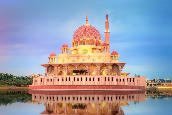 Private Half-Day Putrajaya Tour with Lake Cruise from Kuala Lumpur - Putra Mosque: rose-pink domes and a real sense of scale