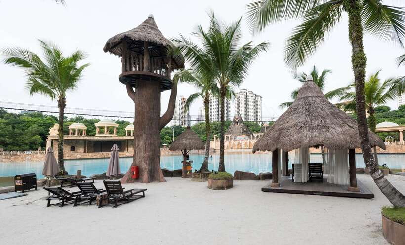 Sunway Lagoon Theme Park with Round-Trip Transfer - Lost City of Gold Scream Coaster and adrenaline after dark