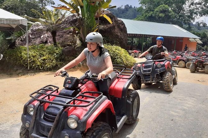 Thrilling ATV Rainforest Off-Road Experience Through Jungle Trail - Stop 2 in Ampang Recreational Forest: riverbeds, mud, and waterfall rewards